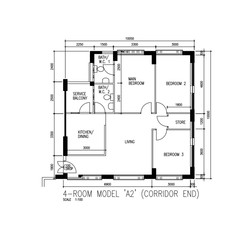 Blk 910 Hougang Street 91 (Hougang), HDB 4 Rooms #157762642